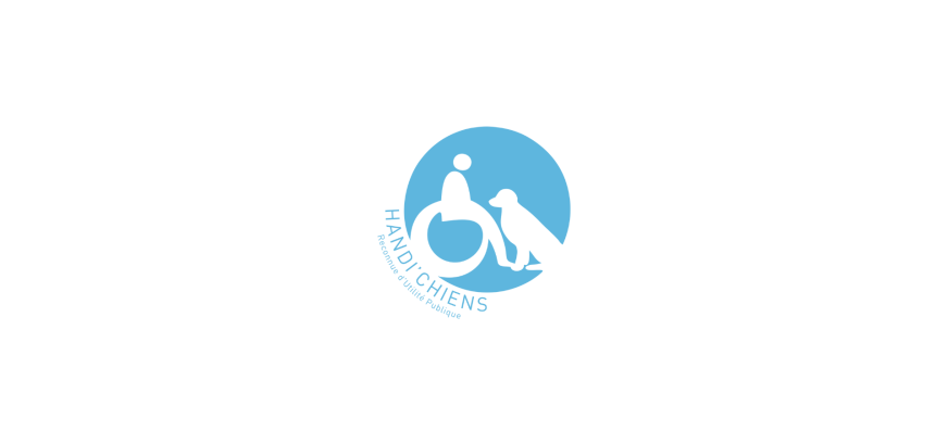 Logo Handi'Chiens Logo Handi'Chiens